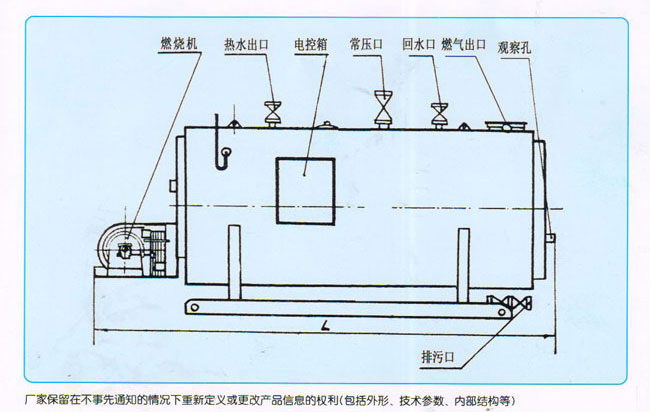 CWNS系列燃氣（油）熱水鍋爐